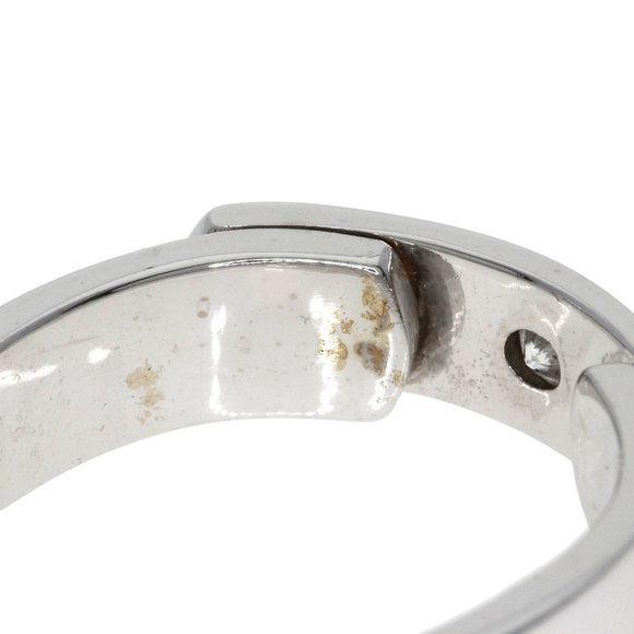 Hermès Two You 1P Diamond #53 Ring, 18K White Gold, Women's, HERMES - Picture 9 of 9